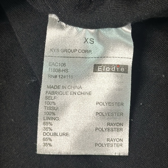 Elodie | Red & Black Pull Over Sweater 1/4 Zip | Size XS - Picture 11 of 12